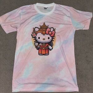 Hello Kitty Tie-Dye Kids T-Shirt